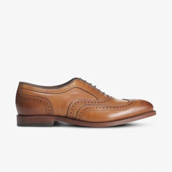 Allen Edmonds Bench Welt Leather Wingtip Oxford Sz Mens 9D Park Avenue Cap-toe Oxford Dress Boot | Men main image 4